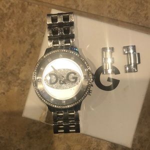 Dolce Gabbana silver  prime time watch